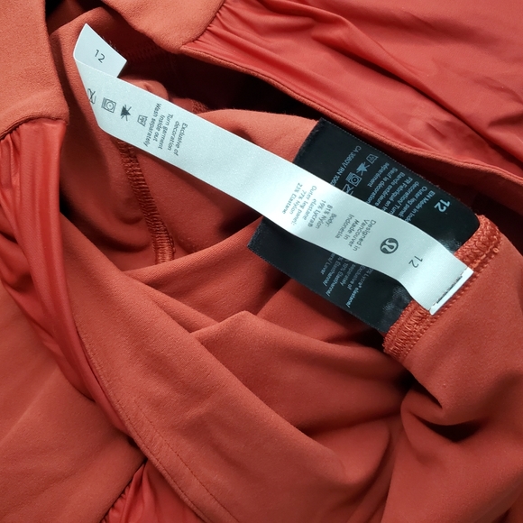 NWT LULULEMON Align High-Rise Pant 25" Ruched Special Edition Cayenne Rust 12 - Picture 5 of 5